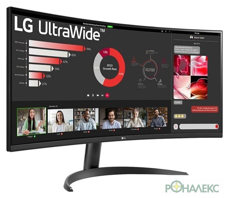 Монитор LG UltraWide 34WR50QK-B - фото4