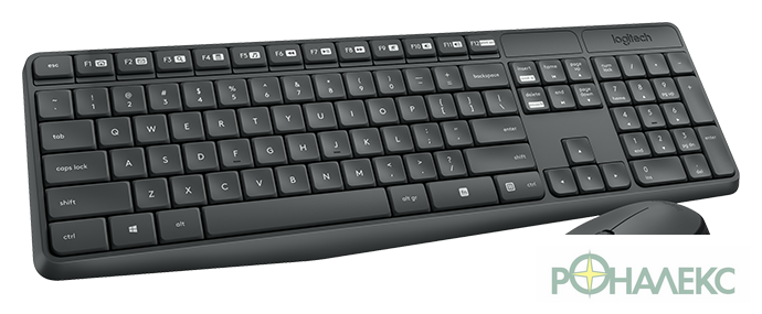 Офисный набор Logitech MK235 Wireless Combo 920-007948 - фото2