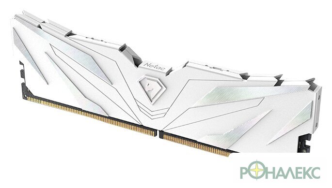 Оперативная память Netac Shadow II White 16ГБ DDR4 3200МГц NTSWD4P32SP-16W - фото5