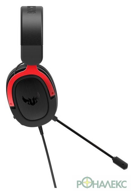 Наушники ASUS TUF Gaming H3 (красный/черный) - фото4