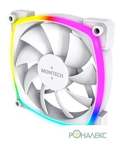 Вентилятор для корпуса Montech AX120 PWM (белый) - фото3