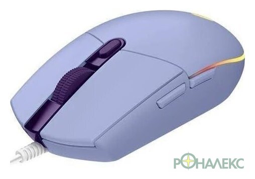 Игровая мышь Logitech G102 Lightsync (сиреневый) - фото2