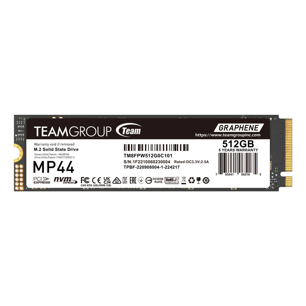 Жесткий диск SSD 512Gb Team MP44 (TM8FPW512G0C101)- фото