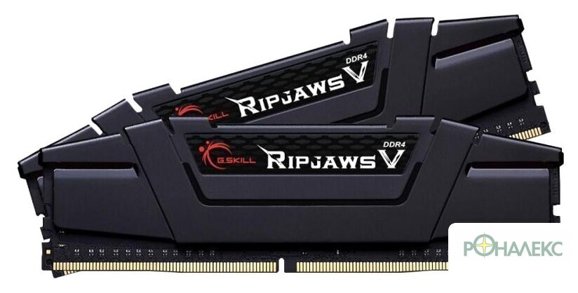 Оперативная память G.Skill Ripjaws V 2x16GB DDR4 PC4-28800 F4-3600C18D-32GVK - фото