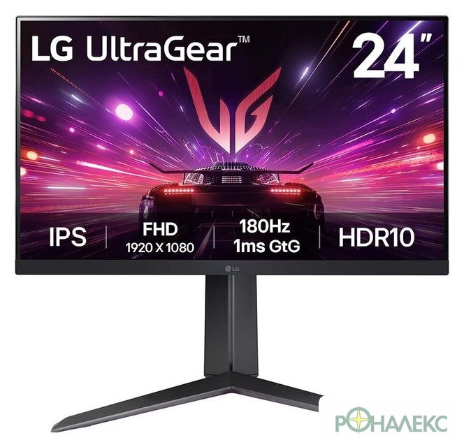 Игровой монитор LG UltraGear 24GS65F-B - фото