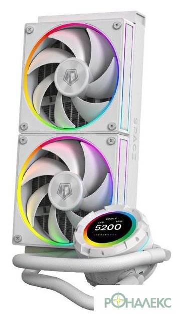 Система жидкостного охлаждения для процессора ID-Cooling SL240 White - фото2