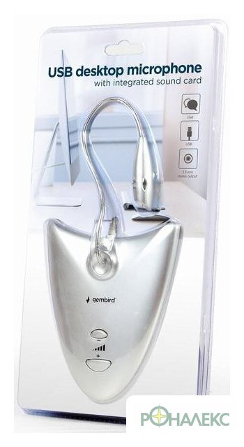 Проводной микрофон Gembird MIC-DU-01 - фото5
