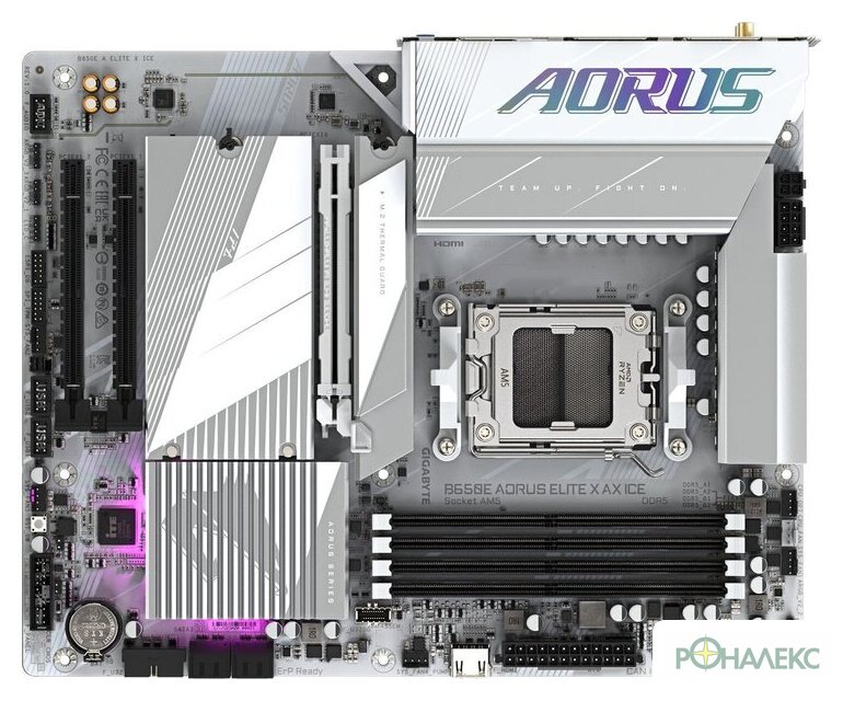 Материнская плата Gigabyte B650E Aorus Elite X AX ICE (rev. 1.0) - фото4