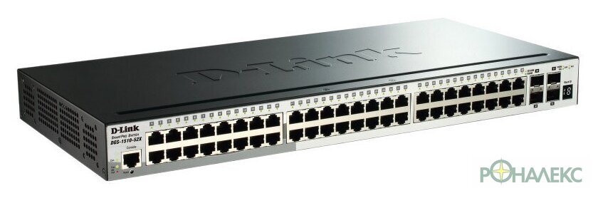 Управляемый коммутатор уровня 2+ D-Link DGS-1510-52X/A2A - фото2