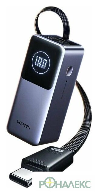 Внешний аккумулятор Ugreen PB723 20000mAh (серый) - фото3