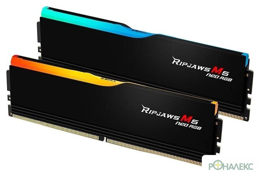 Оперативная память G.Skill Ripjaws M5 Neo RGB 2x32ГБ DDR5 6000 МГц F5-6000J3040G32GX2-RM5NRK - фото2