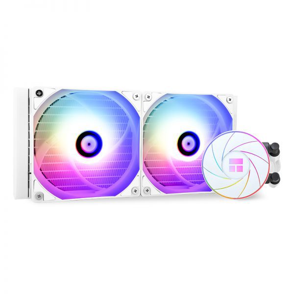 Система водяного охлаждения Thermalright Aqua Elite 240 ARGB (белый) (A-ELITE-WH-240-ARGB)- фото