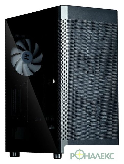 Корпус Zalman i4 TG (черный) - фото2
