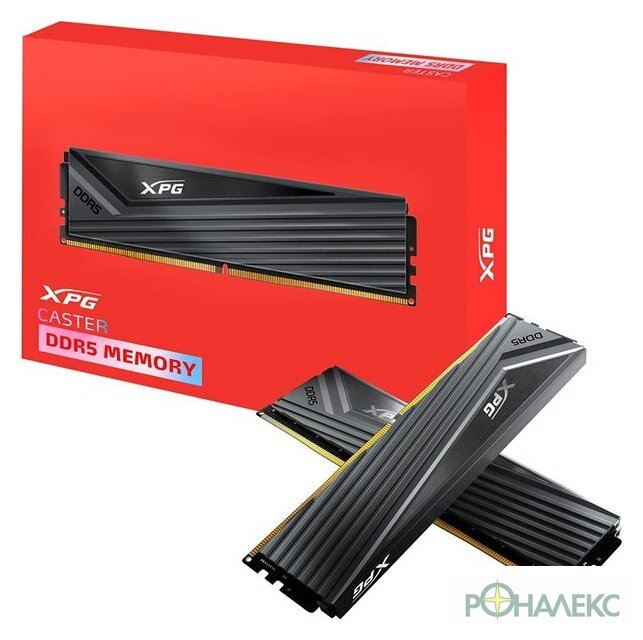 Оперативная память ADATA XPG Caster 2x16ГБ DDR5 6400 МГц AX5U6400C3216G-DCCAGY - фото2