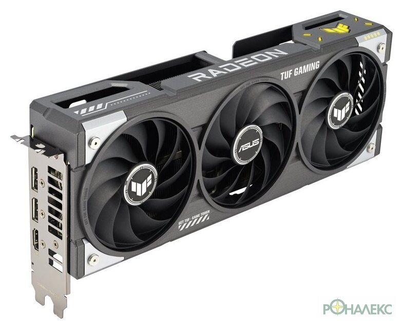 Видеокарта ASUS TUF Gaming Radeon RX 9060 XT OC Edition 16GB GDDR6 TUF-RX9060XT-O16G-GAMING - фото