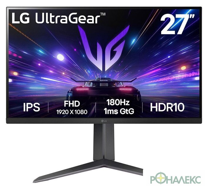 Игровой монитор LG UltraGear 27GS65F-B - фото