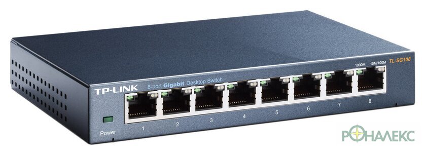 Неуправляемый коммутатор TP-Link TL-SG108 - фото3