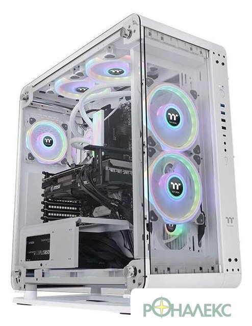Корпус Thermaltake Core P6 Tempered Glass Snow CA-1V2-00M6WN-00 - фото