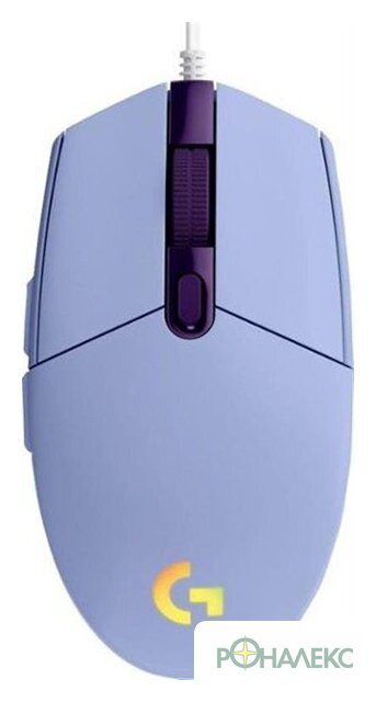 Игровая мышь Logitech G102 Lightsync (сиреневый) - фото