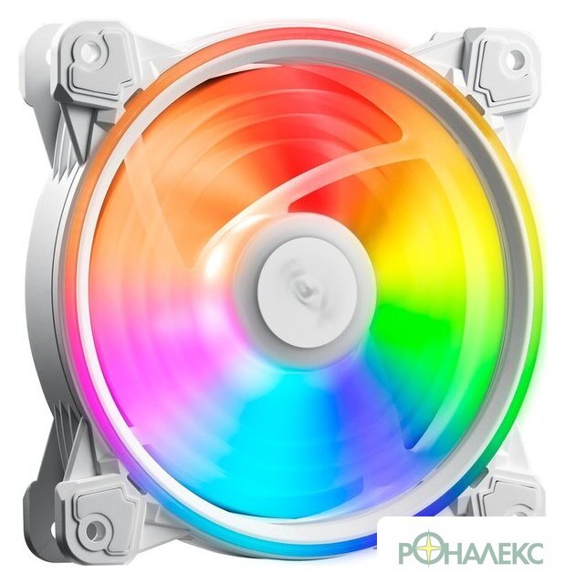 Вентилятор для корпуса ADATA Hurricane 120 ARGB PWM (белый) - фото