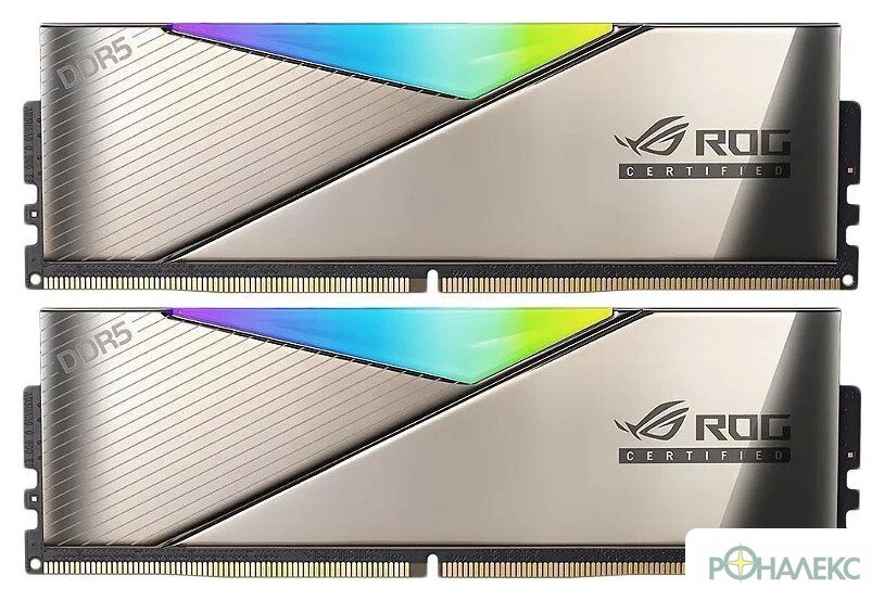 Оперативная память ADATA XPG Lancer RGB ROG 2x16ГБ DDR5 6600 МГц AX5U6600C3216G-DCLARROG - фото
