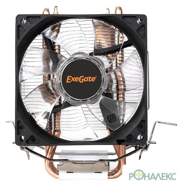 Кулер для процессора ExeGate Wizard EXX200-PWM.BLUE EX286297RUS - фото