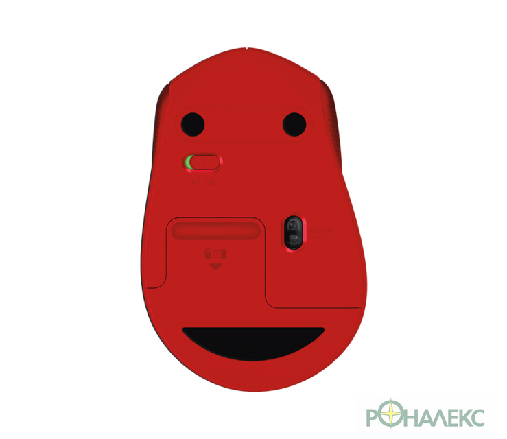 Мышь Logitech M330 Silent Plus (красный) - фото4