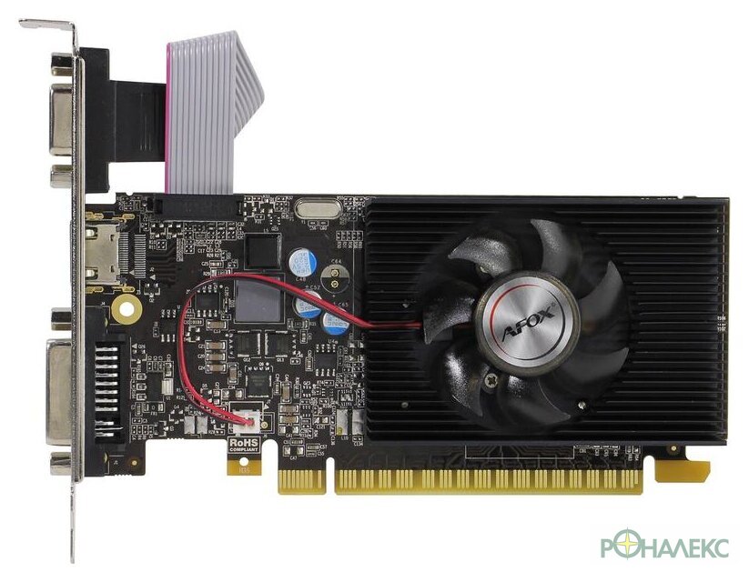 Видеокарта AFOX GeForce GT 730 4GB DDR3 AF730-4096D3L5 - фото
