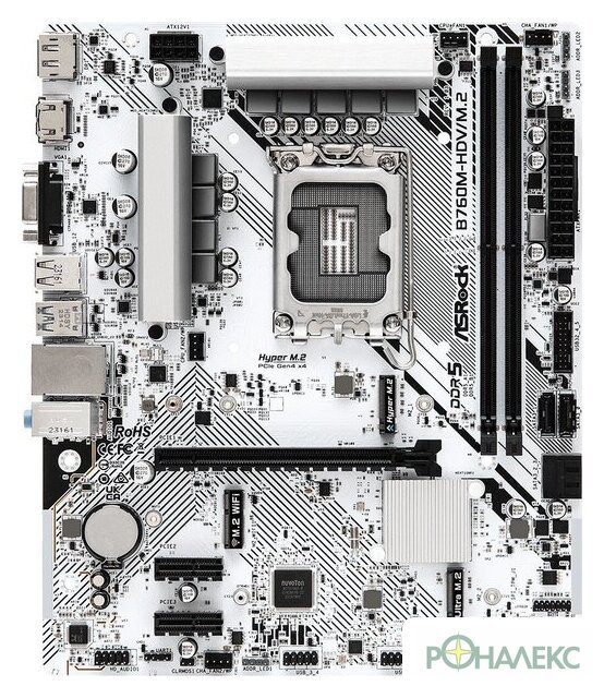 Материнская плата ASRock B760M-HDV/M.2 - фото