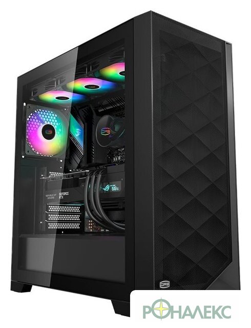 Корпус PCCooler C3D510 ARGB (черный) - фото