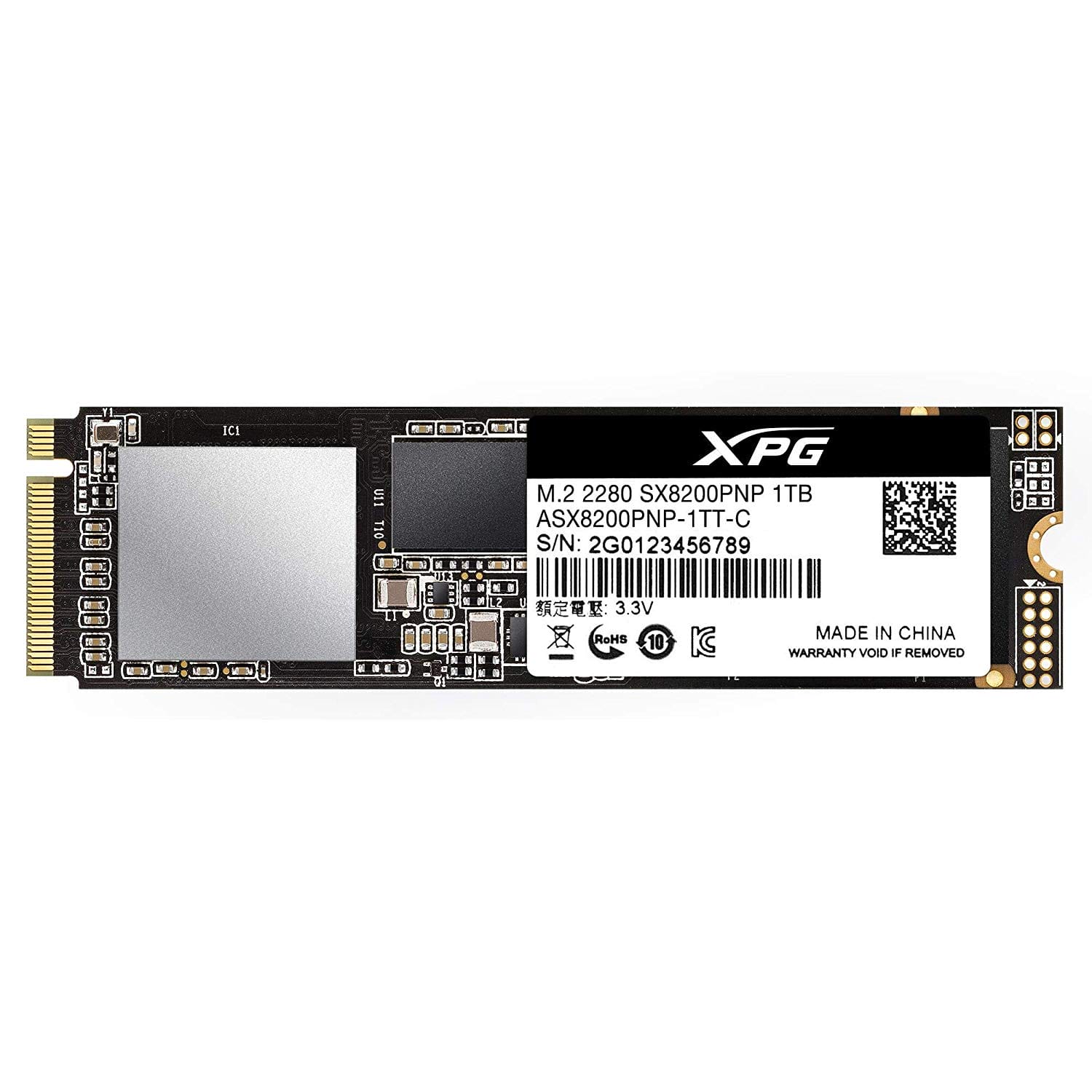 Жесткий диск SSD 1Tb A-Data XPG SX8200 Pro (ASX8200PNP-1TT-C)- фото