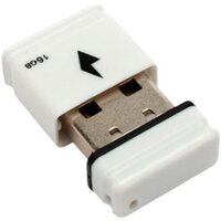 USB Flash Gembird GFL-2.0-16mini 16Gb (белый)- фото