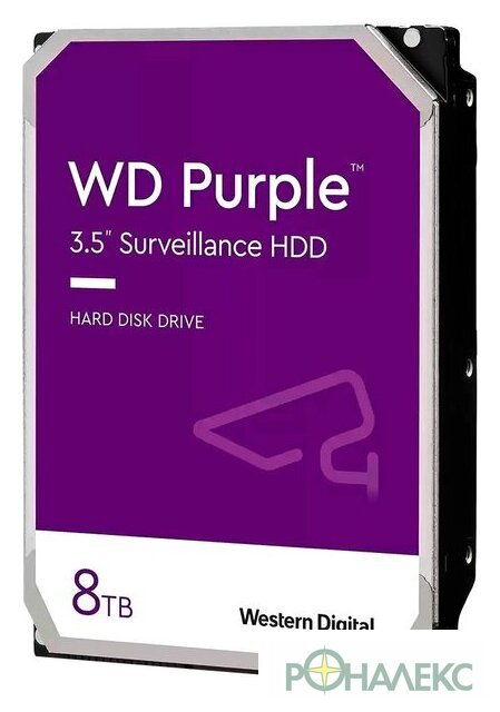 Жесткий диск WD Purple Surveillance 8TB WD85PURZ - фото