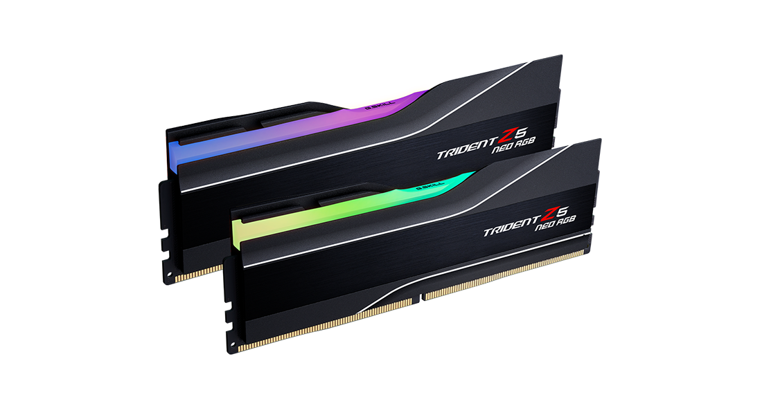 Модуль памяти 64Gb (2*32Gb) G.Skill Trident Z5 NEO RGB (F5-6000J3040G32GX2-TZ5NR)- фото