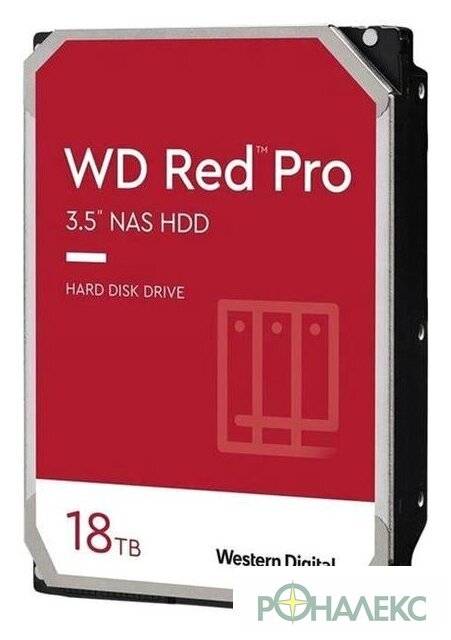 Жесткий диск WD Red Pro 18TB WD181KFGX - фото