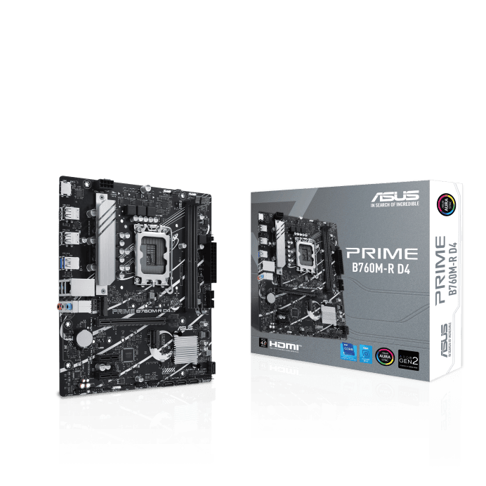 Материнская плата Asus Prime B760M-R D4- фото