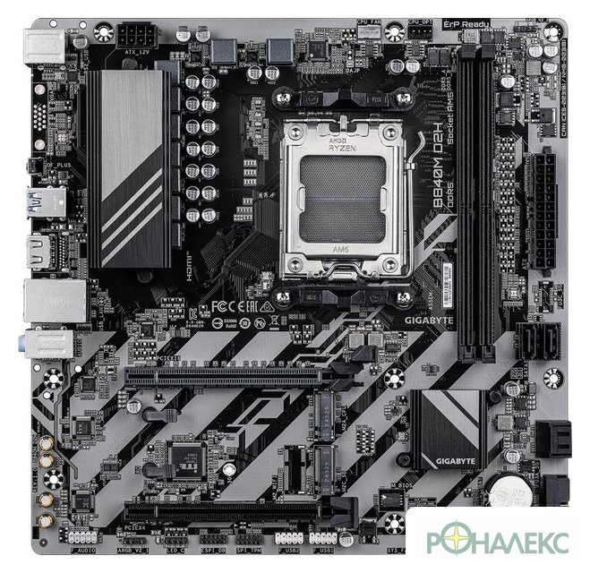 Материнская плата Gigabyte B840M D2H - фото
