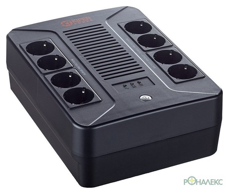 Источник бесперебойного питания Kiper Power Compact B1000 (1000VA/600W) - фото2