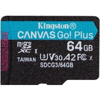 Карта памяти Kingston Canvas Go! Plus microSDXC 64GB (с адаптером)- фото2