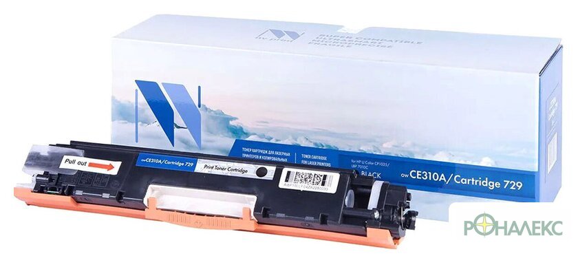 Картридж NV Print NV-CE310A/729Bk (аналог HP CE310A, Canon 729) - фото