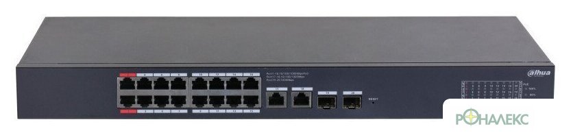 Настраиваемый коммутатор Dahua DH-CS4220-16GT-190 - фото