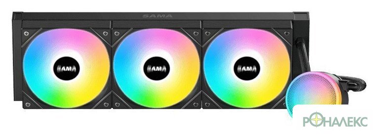 Система жидкостного охлаждения для процессора Sama L60 360 (черный) - фото2