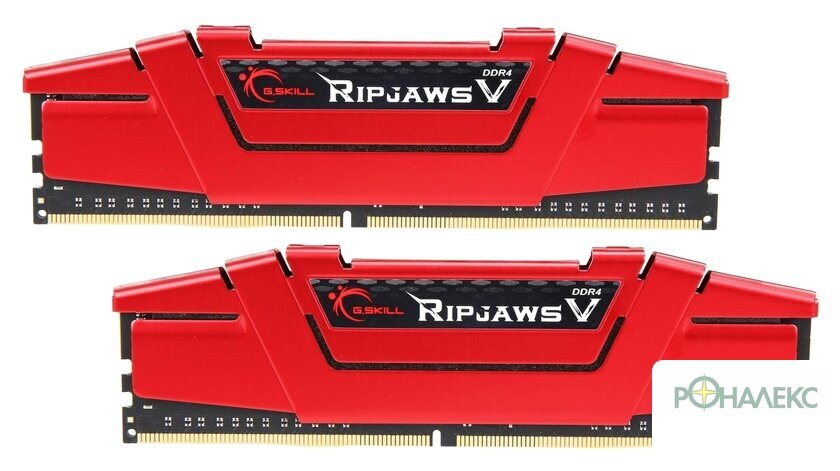 Оперативная память G.Skill Ripjaws V 2x16GB DDR4 PC4-28800 F4-3600C19D-32GVRB - фото