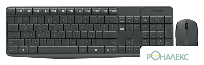 Офисный набор Logitech MK235 Wireless Combo 920-007948 - фото