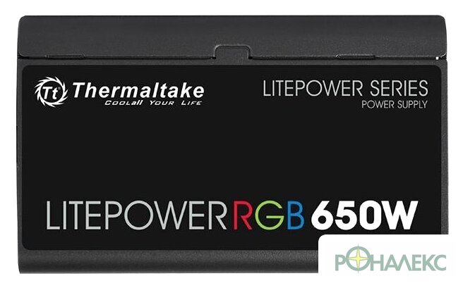 Блок питания Thermaltake Litepower RGB 650W LTP-650AL2NK - фото2