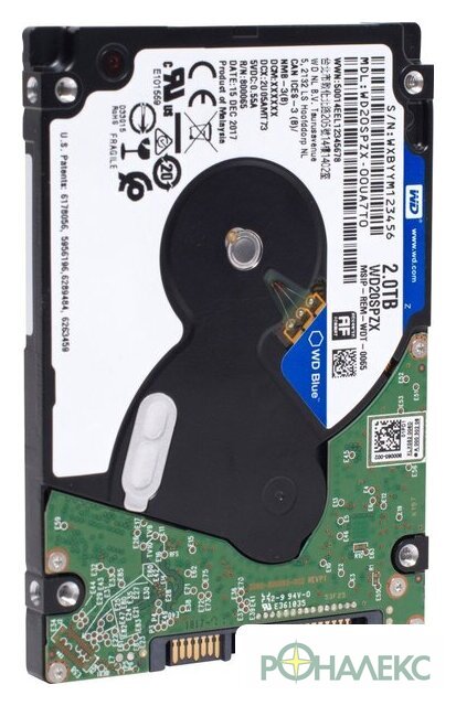 Жесткий диск WD Blue Mobile 2TB WD20SPZX - фото4