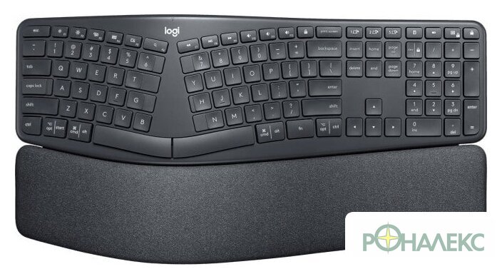 Клавиатура Logitech ERGO K860 920-010359 (черный) - фото