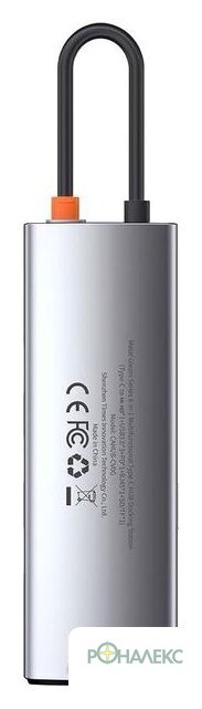 Док-станция Baseus Metal Gleam Series 8-in-1 Multifunctional Type-C HUB Docking Station CAHUB-CV0G - фото5