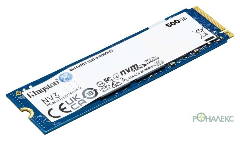 SSD Kingston NV3 500GB SNV3S/500GBK - фото2