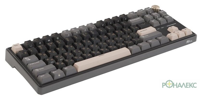 Клавиатура Royal Kludge R87 Pro Phantom (RK Cream) - фото3